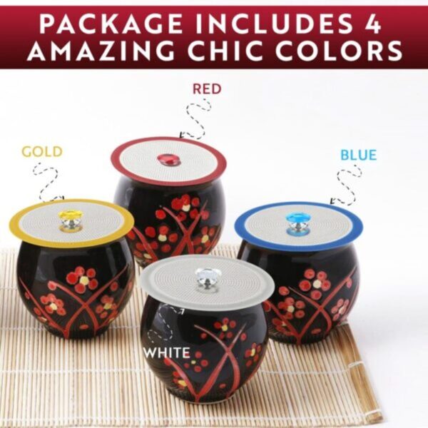 717zOMJNPWL-600x600 (1) Luxury Stainless Steel Wine Glass Covers - Set of 4 Bug-Free Outdoor Drink Cup Covers for Vino, Coffee, Tea, Beer. Keep Drinks Free from Flies, Bees, and Insects!