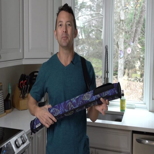 71ELQ44fFZL-2 (1) Sand Dipper 6-Pack Can Cooler Sling - Insulated Bag for Cold Drinks - Perfect for Beach, Picnic, Park, Pool, Golf & More