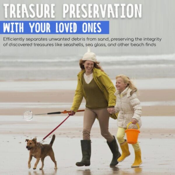 71S68ZoKNWL-3-1-600x600 (1) Sand Dipper - Limited Edition - Wood Pattern Adjustable Beach Combing Scoops