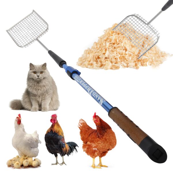 Sand Dipper Cat Poop Scooper & Chicken Poop Scooper