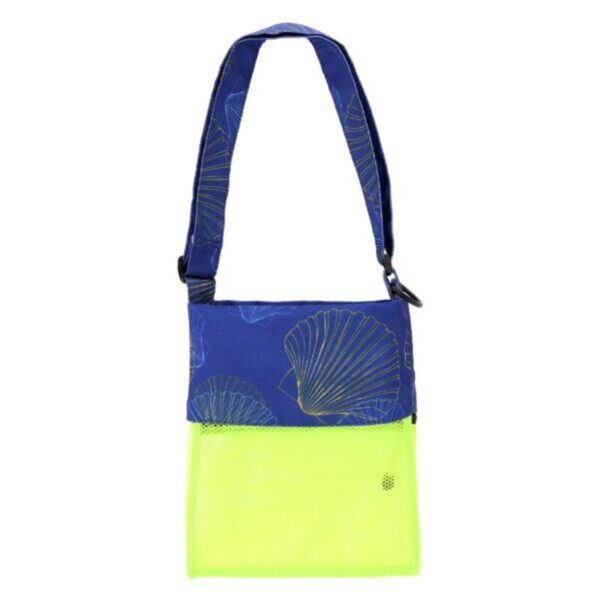 81LGuyKbhFL-600x600 Sand Dipper 3 Pocket Shell Collecting Beach Bag Luxury Cotton Limited Edition Prints (Blue Shells)