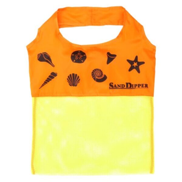 81ZGGr1-WAL-600x600 Sand Dipper Expandable Mesh Tote Bag | Cute Clownfish nylon bag (Orange clownfish)