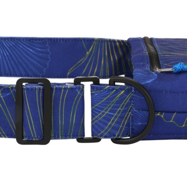 81ctyB4MnXL-600x600 (1) Sand Dipper 3 Pocket Shell Collecting Beach Bag Luxury Cotton Limited Edition Prints (Blue Shells)