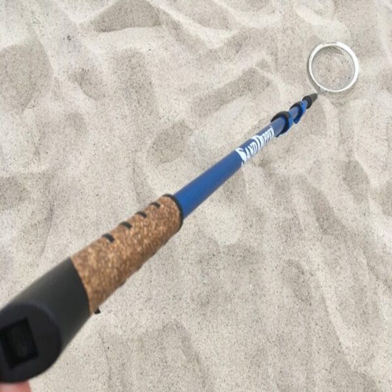 A1YwmzyRdL-600x450 Sand Dipper Full Size Beach Scoop Shovel & Sifter Tool for Beachcombing – Adjustable Sea Glass, Shell, Shark Tooth Sifter for the Beach – Can Be Used as a Walking or Hiking Stick Too – 6”Basket (blue)