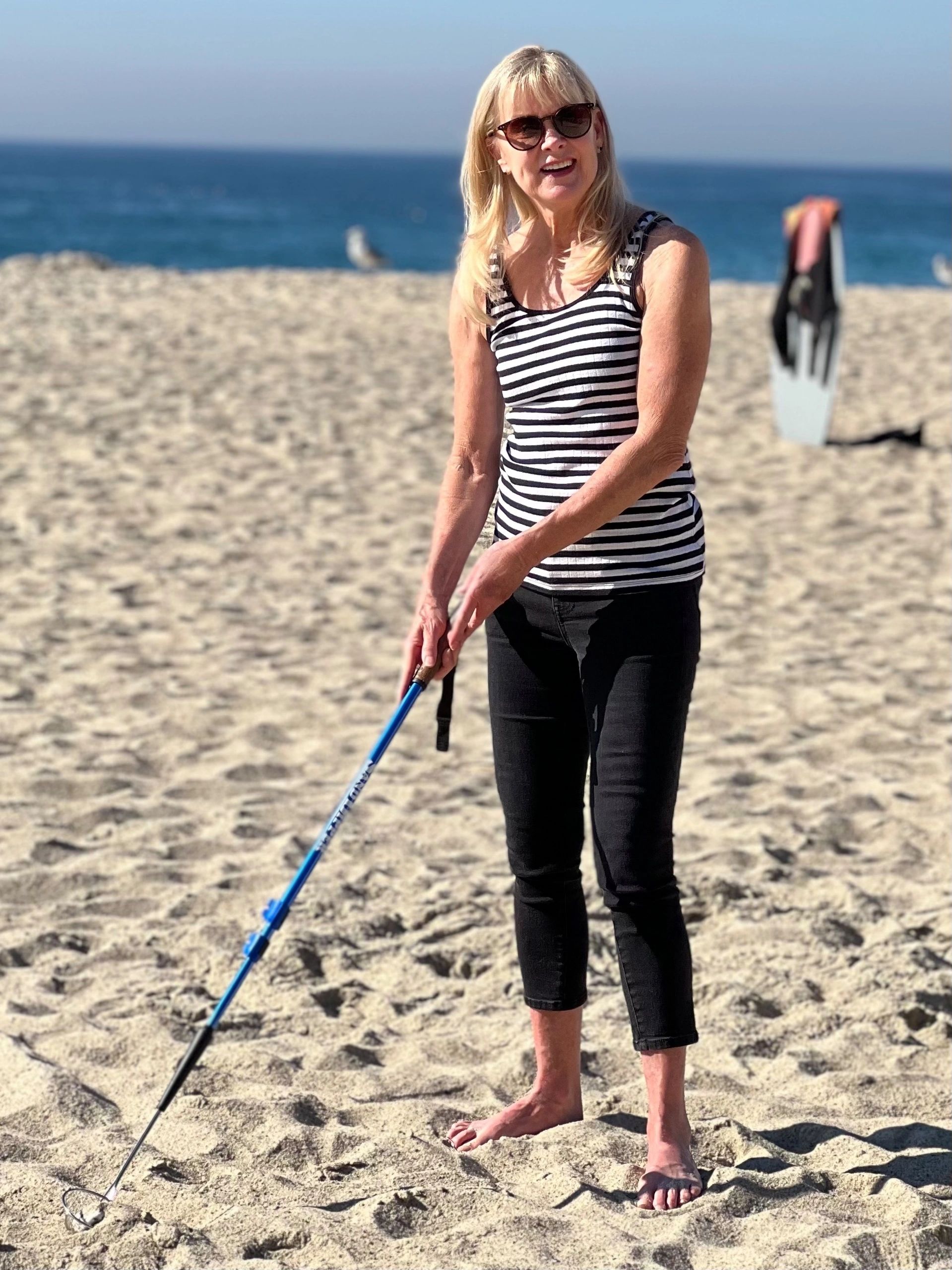 Sand Dipper Shell Collecting Beach Bag (3 Pocket)